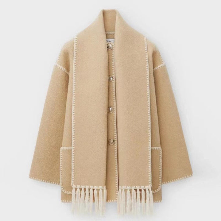 Emily™ - Cozy Wool Cape Jacket