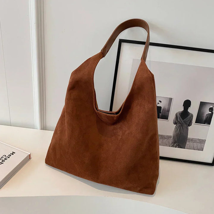 Sisi - Suede Tote Bag