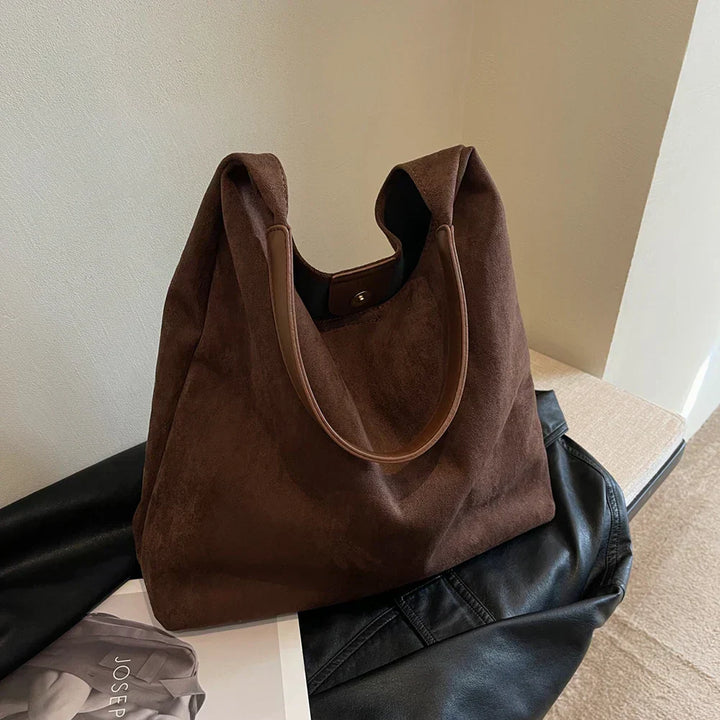 Sisi - Suede Tote Bag